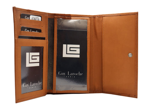 Δερμάτινο πορτοφόλι Guy Laroche 23612 ταμπά